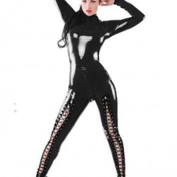 Popular Leather Bodysuit