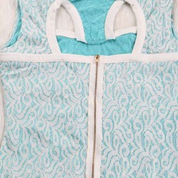 Baby Blue Fully Lined Lace Bodycon Dress Baby Blue Fully Lined Lace Bodycon Dress