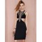 Style Stalker Mesh Crossroads Cutout Black Dress