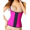 Rosy 4 Steel Boned Latex Waist Trainer Vest