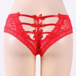 Sexy Red Lace Underwear