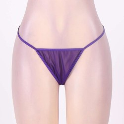 Seduce Midnight Purple Springtime Babydoll Set