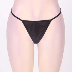 Black Plus Size Comfy Transparent Lingerie