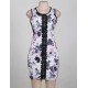 Tempting Print Floral Sleeveless Bodycon Dress Tempting Print Floral Sleeveless Bodycon Dress