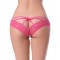 Caged Back Open Crotch Lace Panty