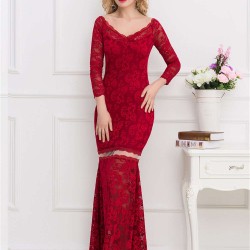 Lace Long Dress