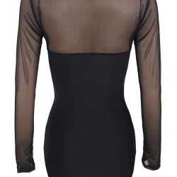 Sexy Black Lace Long Sleeve Teddy Sexy Black Lace Long Sleeve Teddy