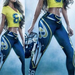 Baltimore Ravens printing Leggings