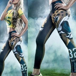 Jacksonville Jaguars printing Leggings