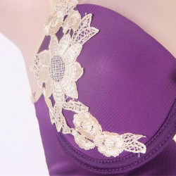 The King Mistress Sexy Scallop Purple Babydoll The King Mistress Sexy Scallop Purple Babydoll