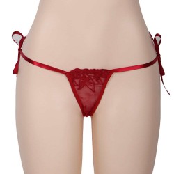 Red Multi-fibre Elegant Fly-away Babydoll Red Multi-fibre Elegant Fly-away Babydoll