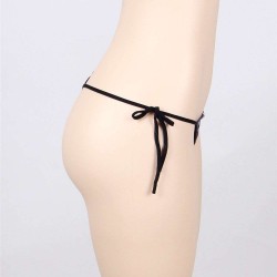 Plus Size Lacing Embroidery Panty