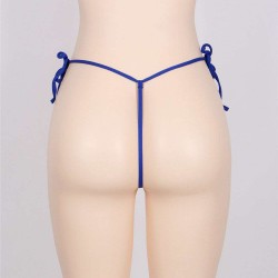 Blue Lace-up Sexy Panty