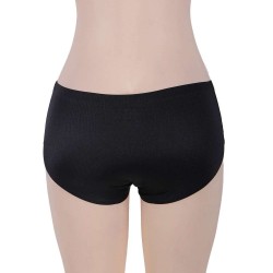 Sexy Black Silky Seamless Soft Panty