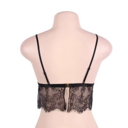 Black Lace Bralette Top Black Lace Bralette Top