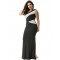 Plus Size One-shoulder Floor-length Prom Dress
