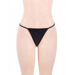 Plus Size Black Sexy Lady Leather Lingerie 