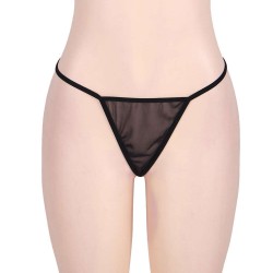 Plus Size Soft Lace Babydoll with G-string Plus Size Soft Lace Babydoll with G-string