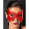 Red Leather Eye Mask
