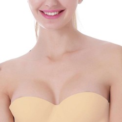 Strapless Self Adhesive Invisible Push-up Bra
