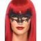 Glamorous Black Bat Lace Eye Mask