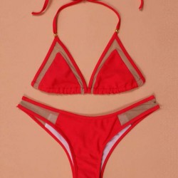 Sexy Perspective Summer Bikini Set