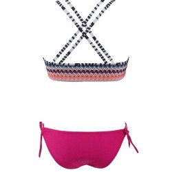 Color print summer bikini set