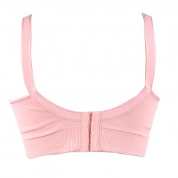 Pink Comfort Breast-feeding Nursing Bra