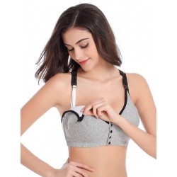 Front Opening Buckle Comfortable Breastfeeding Nursing Bra Front Opening Buckle Comfortable Breastfeeding Nursing Bra