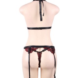 Deluxe Red Lace Bra Set Deluxe Red Lace Bra Set