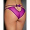 Plus Size Glamorous Purple Panty
