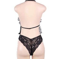 Deep Plunge Lace Teddy Deep Plunge Lace Teddy