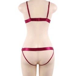 Elegant Embroidery Fashion Bra Set