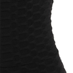 Black Sexy backless one-piece yoga fitness pants