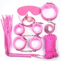Pink Leather Bondage Adult Sexy Toys Sm Sexy Product