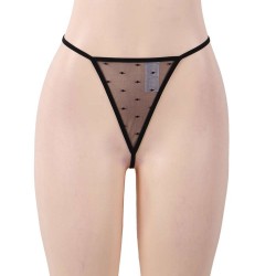 Black Deluxe Satin Lace Stitching Babydoll