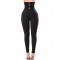 Sexy Black Corset Belt Yoga High Waist Leggings