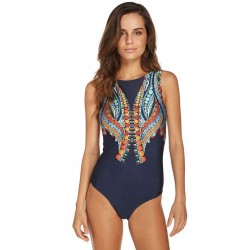 Beach Wear Print Women One Piece Swimsuit Beach Wear Print Women One Piece Swimsuit