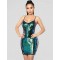 Sexy Green Sequin Bodycon Dress