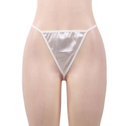 Plus Size White Silk Satin Lace Sexy Women Kimono Home Pajamas