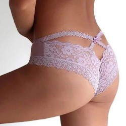 Plus Size Sexy Floral Lace Panty