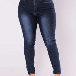2XL-7XL Plus size  High Quality Big Hip Sexy Girls Chic Shredded Jeans